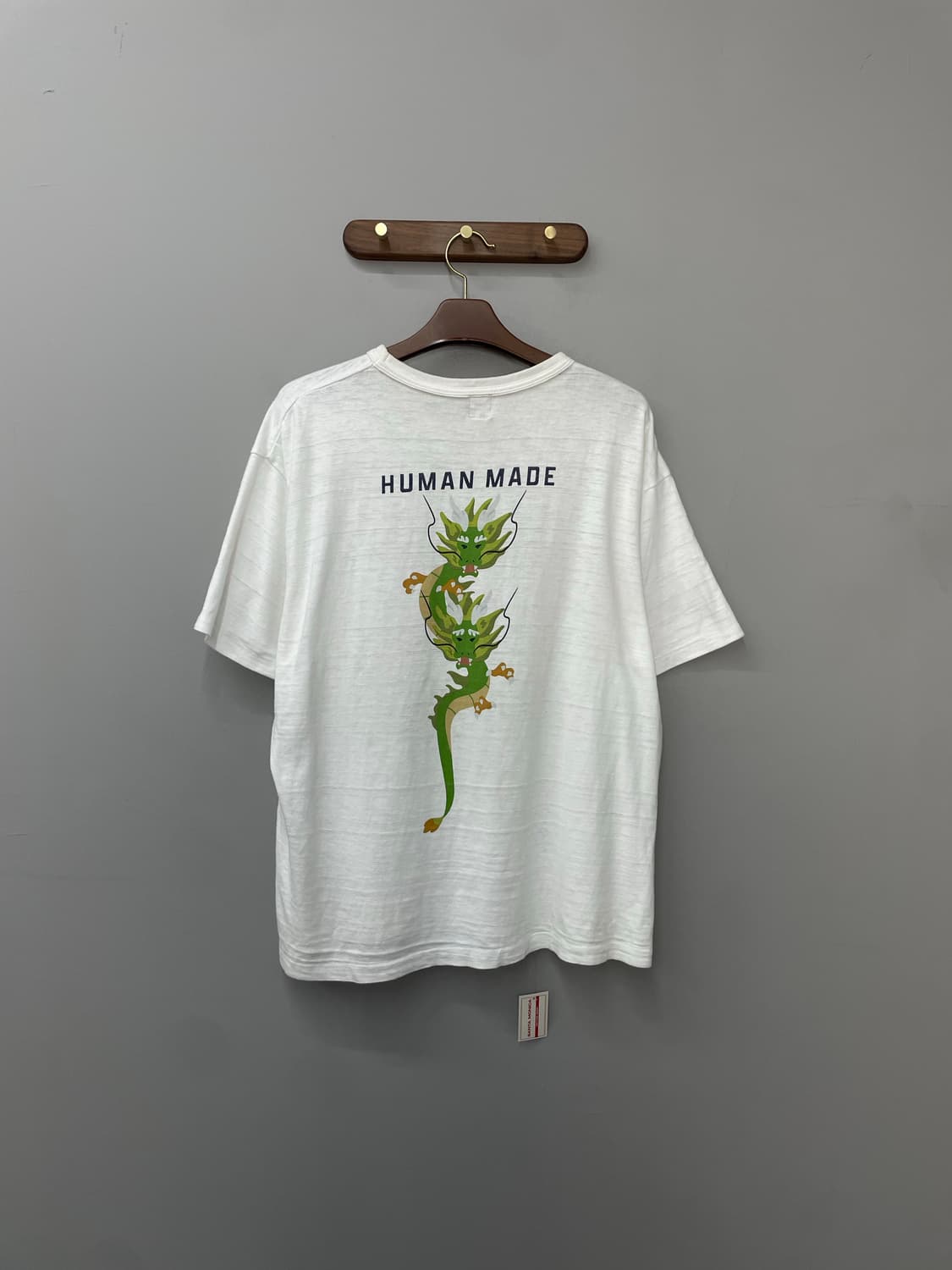 휴먼메이드 드래곤 화이트 반팔 H541 상품이미지4