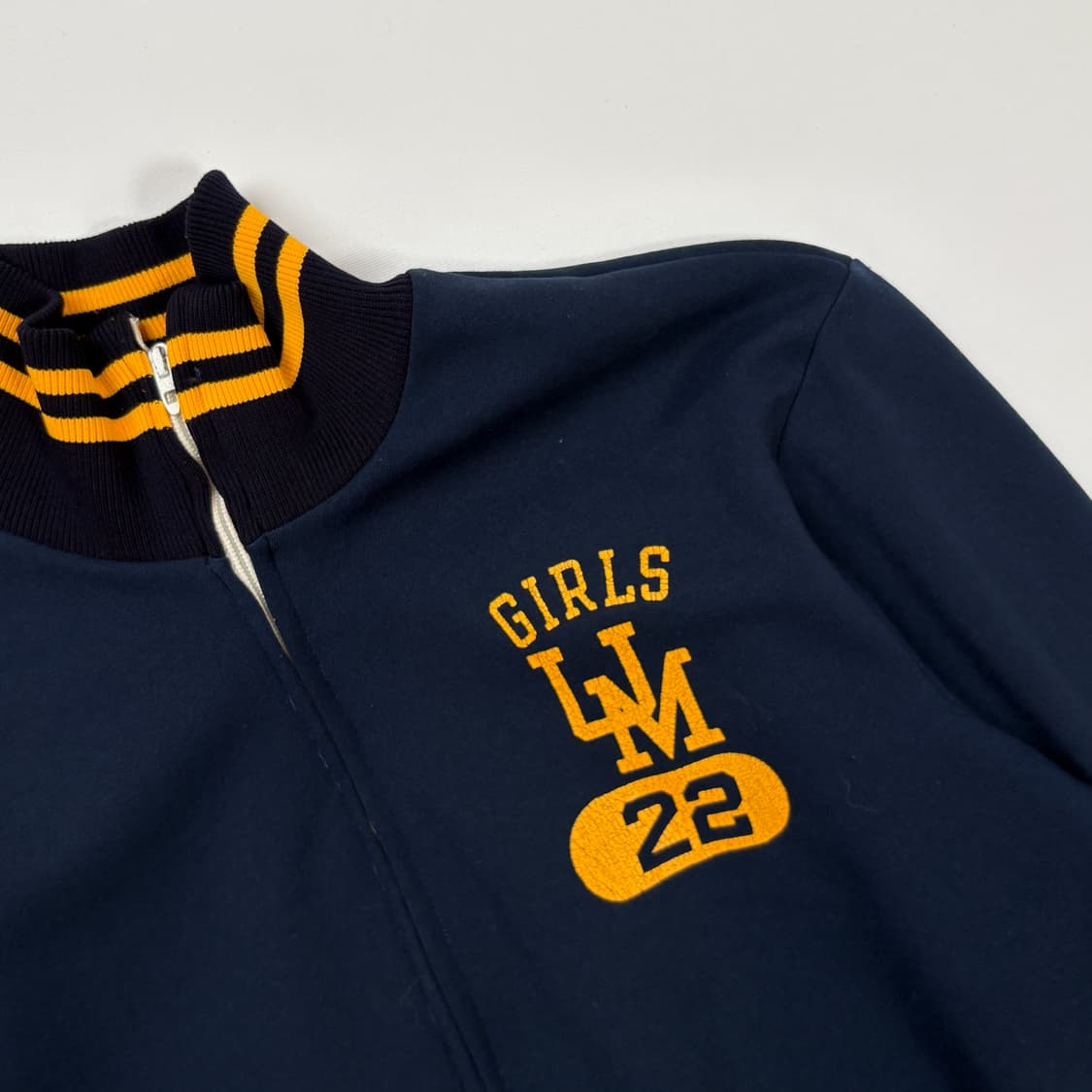 80s 챔피온 트랙 져지 (네이비/옐로우) 상품이미지3