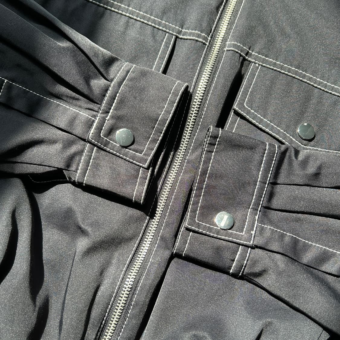 자라 워터 리펠런트 크롭 스티치 자켓 상품이미지4