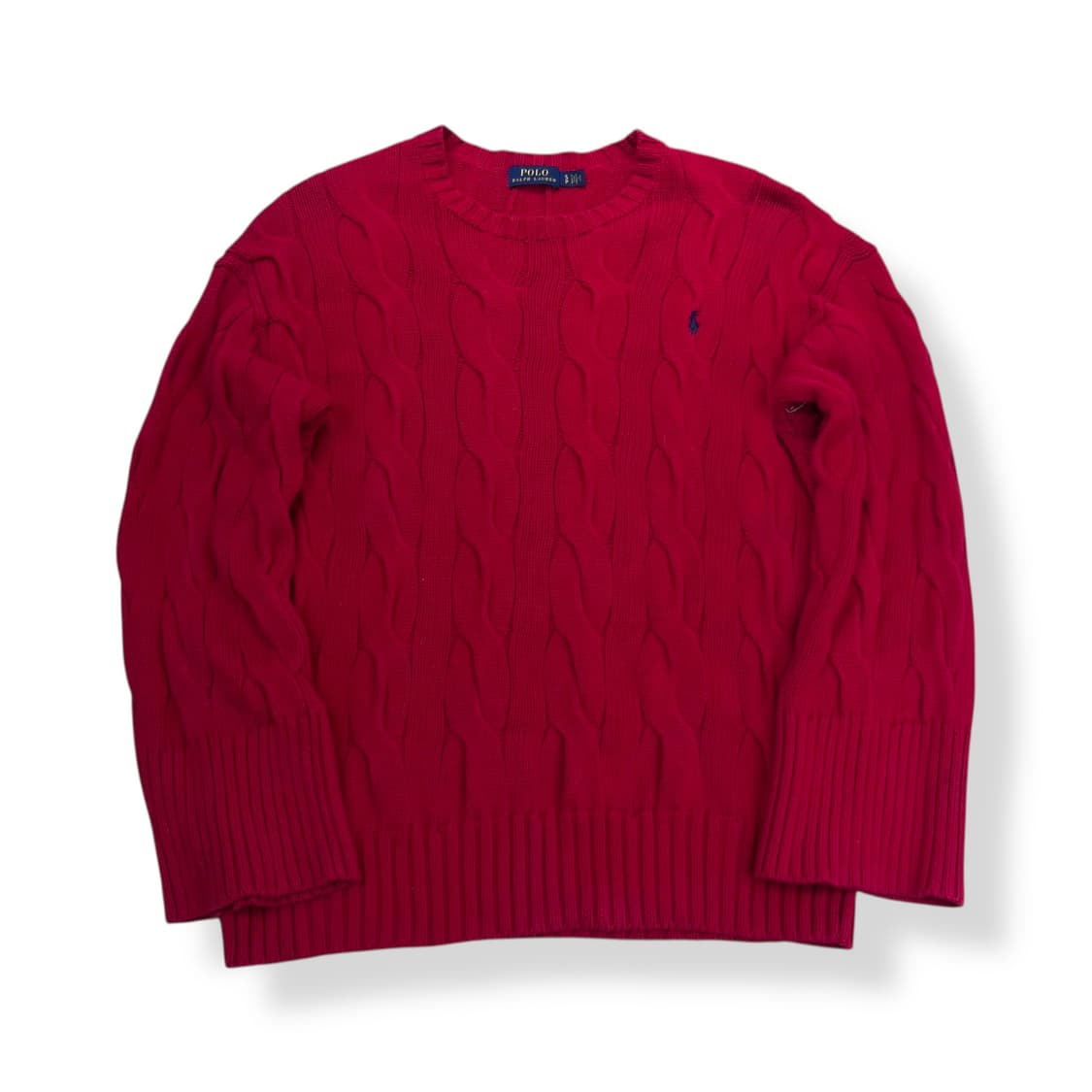 W 95 폴로 랄프로렌 커프스 꽈배기 니트 상품이미지1