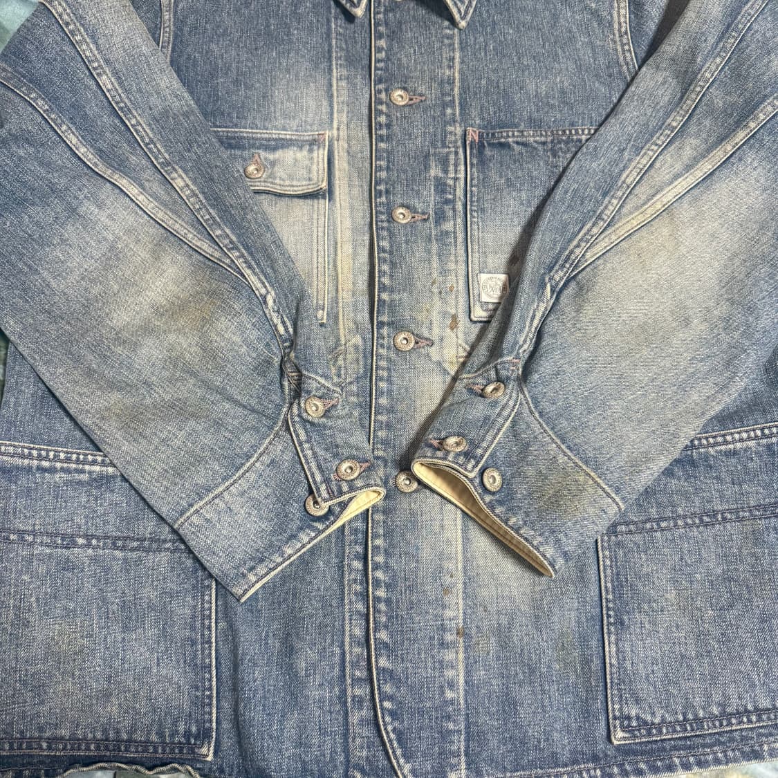 [L]The DUFFER N NEPHEWS WYCHWOOD 레일로드 자켓 상품이미지9