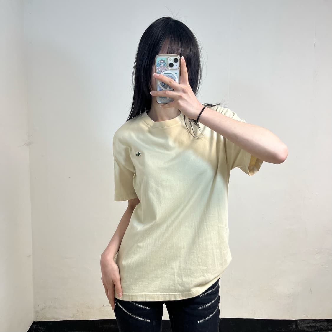 Lacoste beige t-shirt  상품이미지1