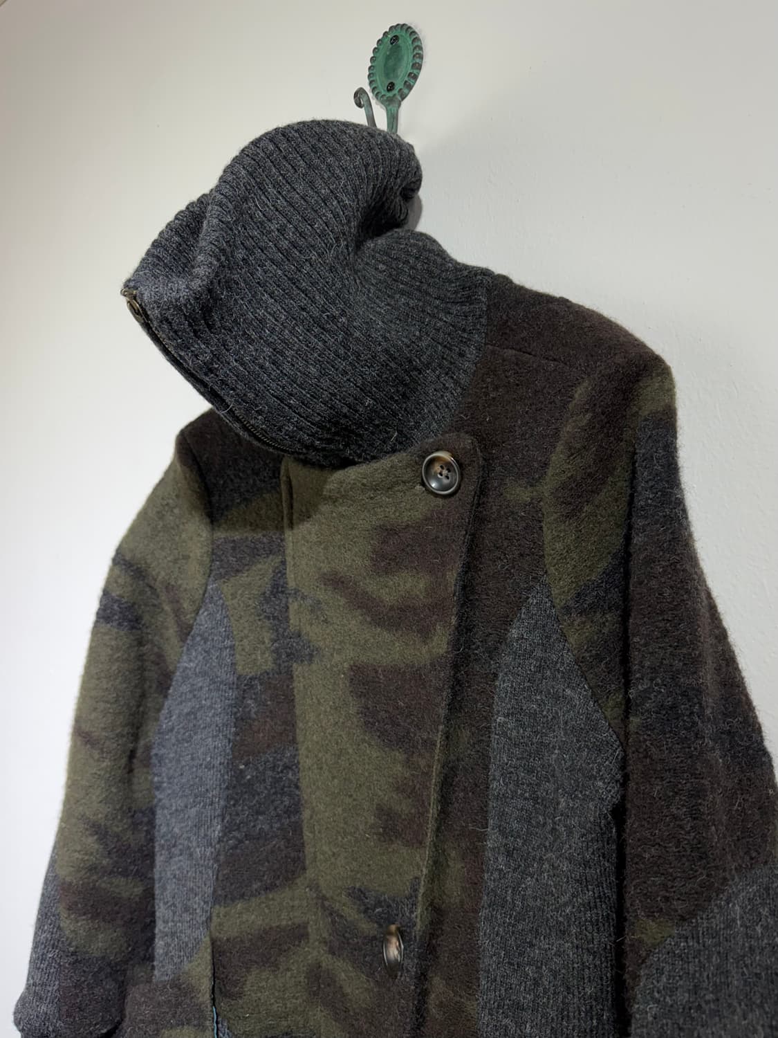 FUTURUM 카모 니트 코트 (MADE IN ITALY) 상품이미지3