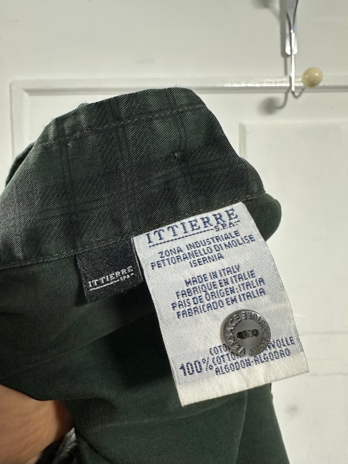 베르사체 체크 셔츠 상품이미지4