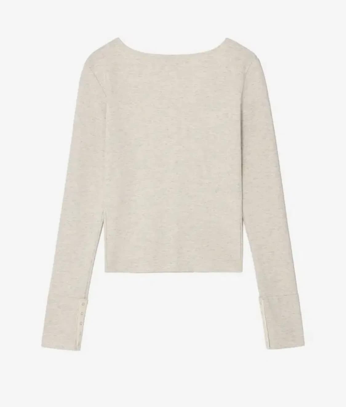 글로니 NU NOSTALGIA LONG SLEEVE 멜란지 베이지 M 상품이미지2