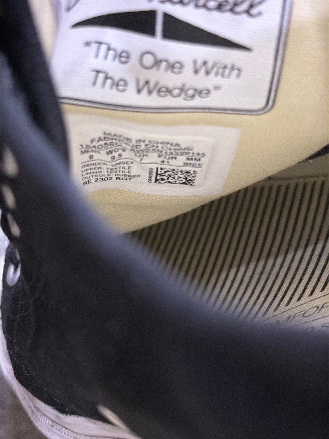 컨버스 올스타 잭퍼셀 로우 블랙 화이트 스니커즈 260 상품이미지9