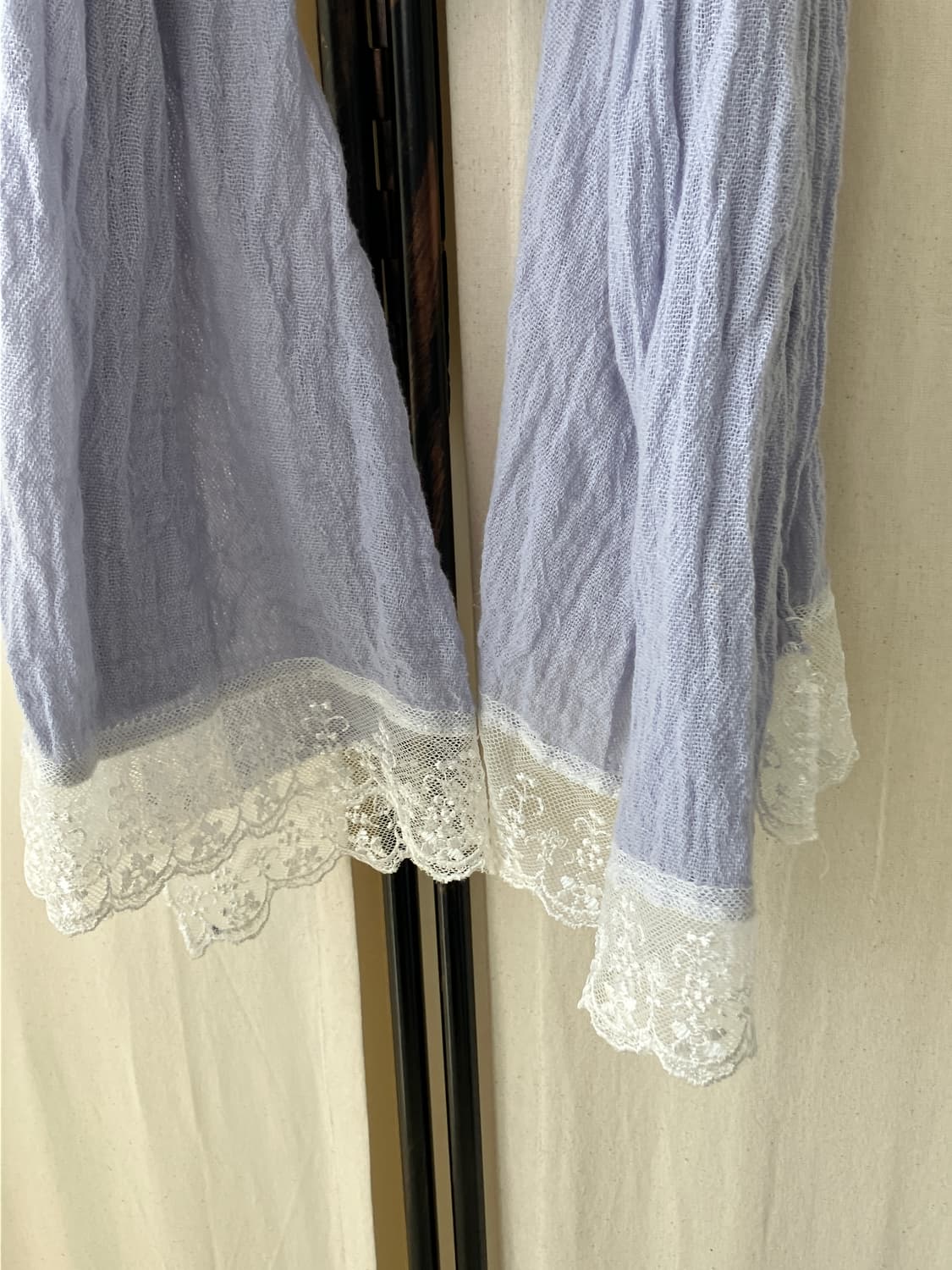 sky blue lace muffler 상품이미지3