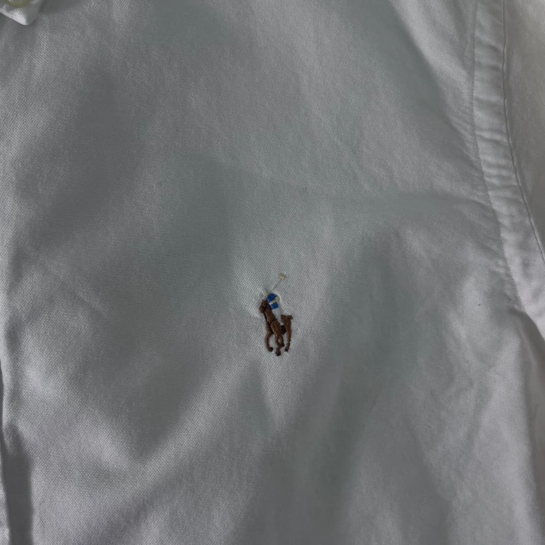 105 폴로랄프로렌 신형 커스텀핏 코튼 화이트 셔츠 상품이미지3