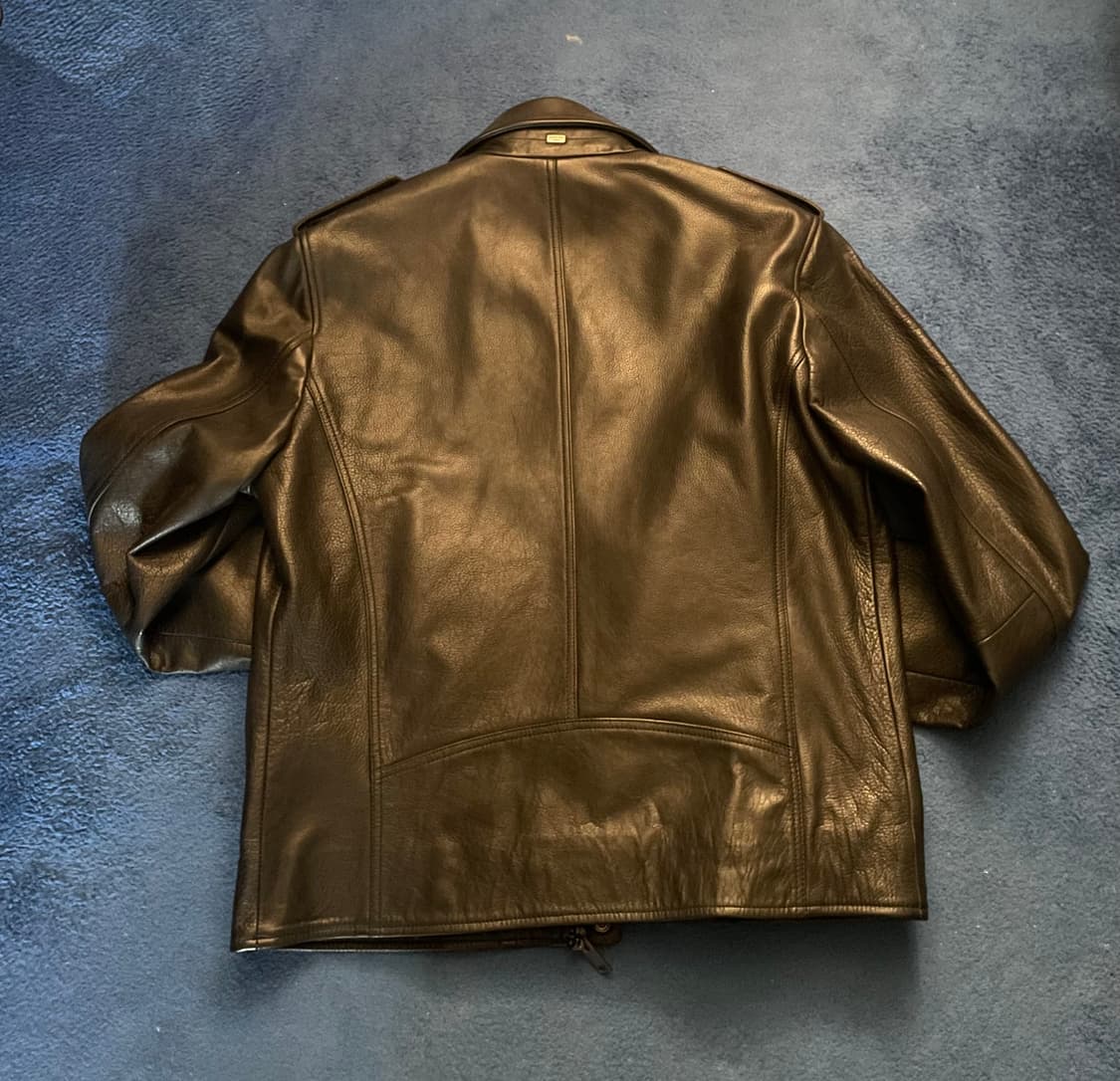 Mangoman cowleather 라이더가죽자켓 상품이미지2