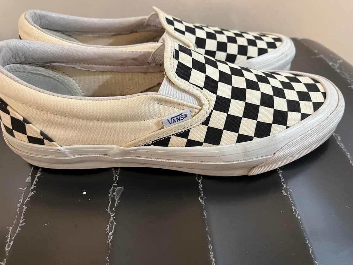 반스볼트 체커보드 슬립온 상품이미지3