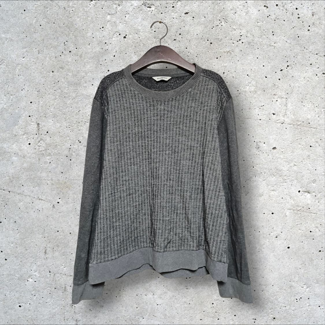 빈폴 헤링본 맨투맨 (100/L) 상품이미지1