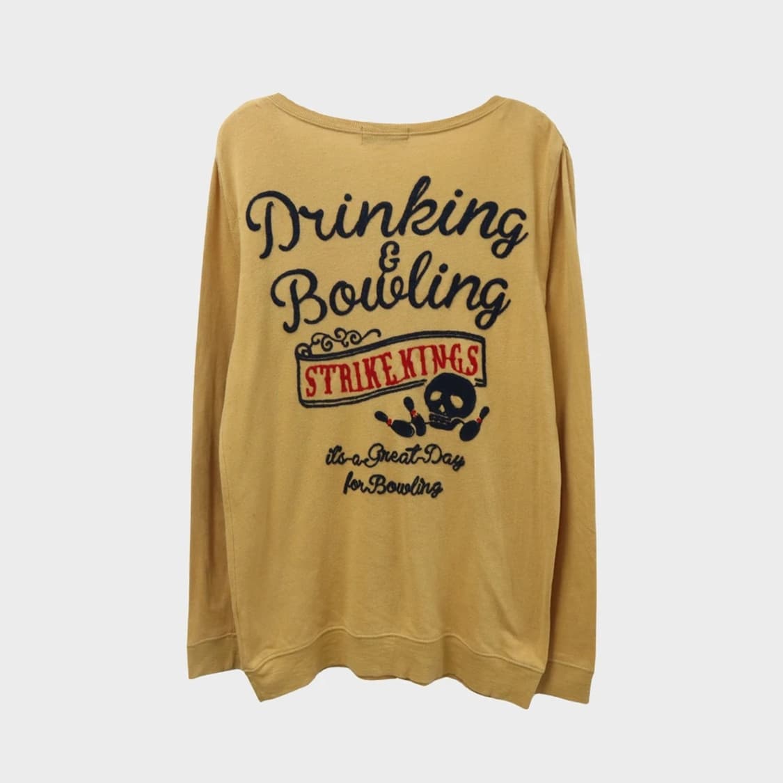 MOUSSY 브이넥 긴팔티셔츠 66208 상품이미지1