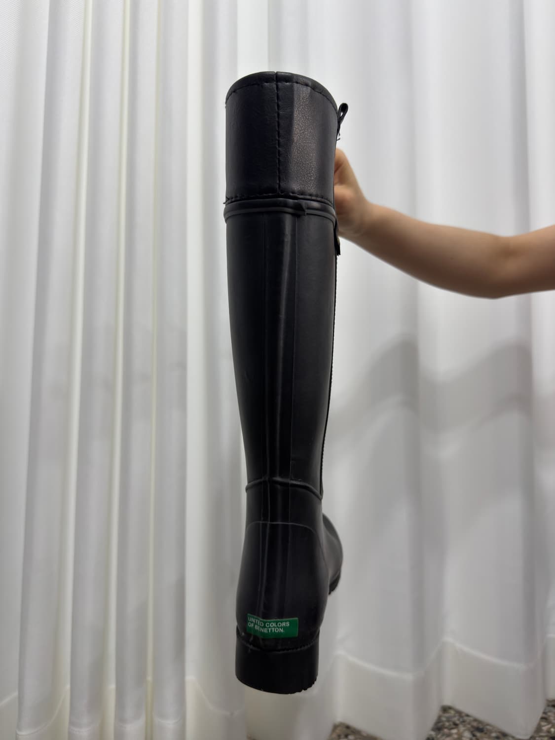 benetton leather detail rain boots 상품이미지4
