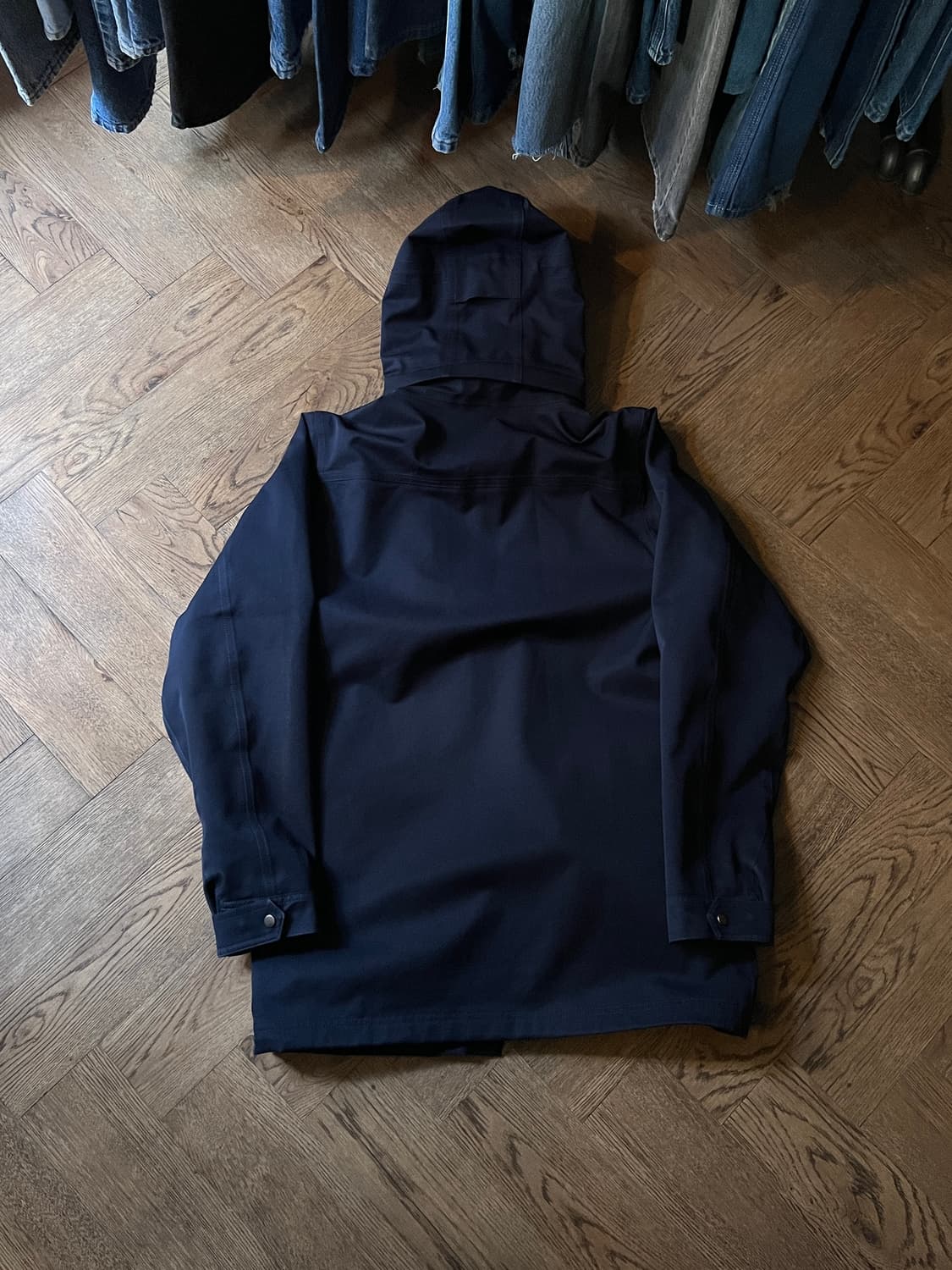 [S]파타고니아 H2NO 네이비 워터프루프 윈드브레이커 자켓 상품이미지9