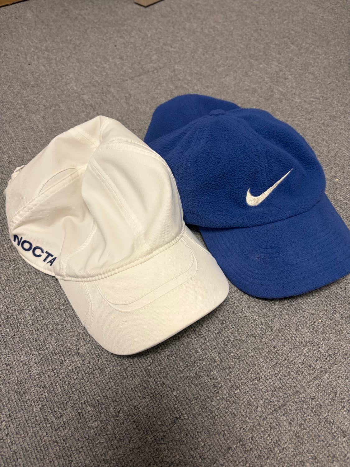 나이키 모자 2종 (녹타 흰색, 플리스 캡) 상품이미지1