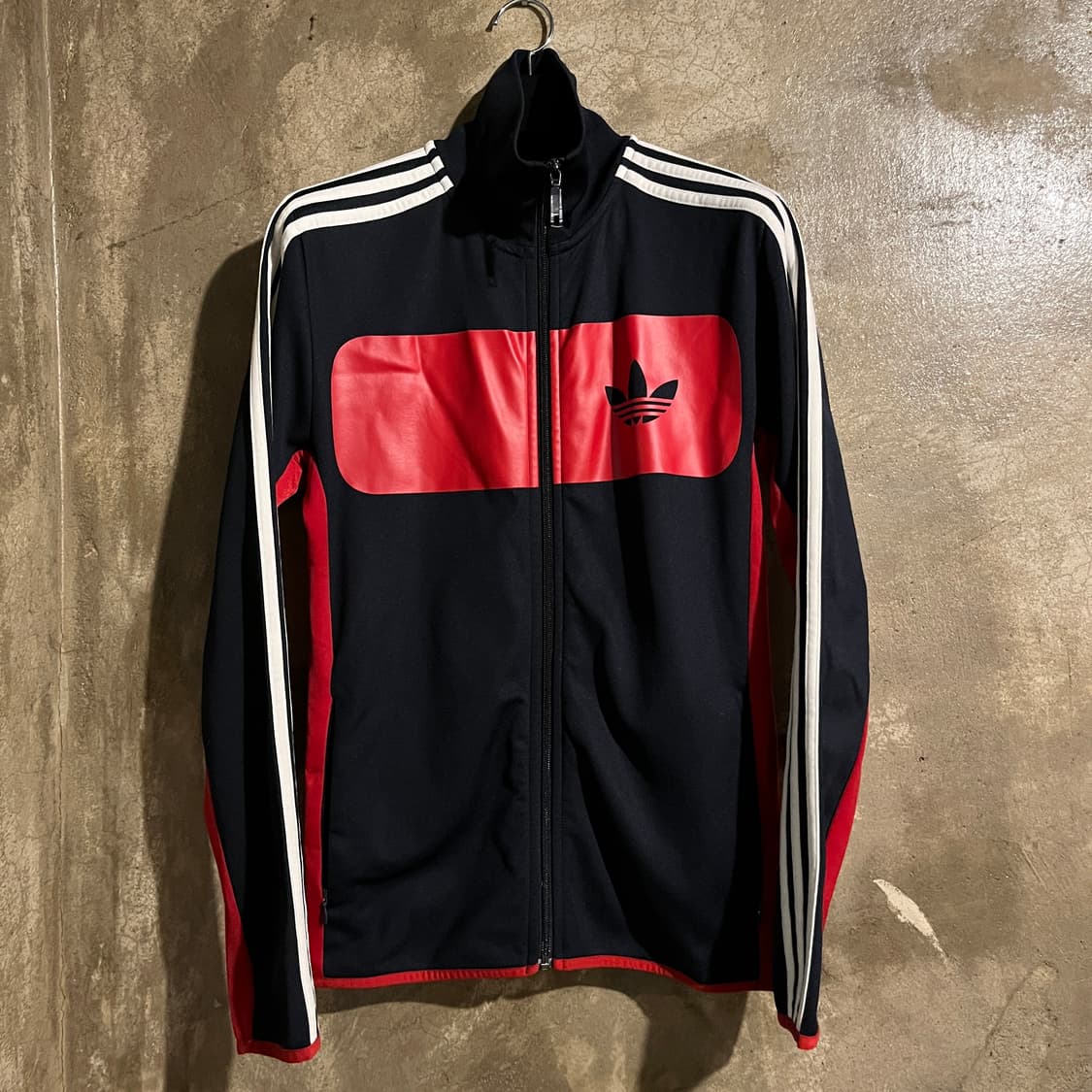 아디다스 삼선 트랙탑 네이비 레드 상품이미지5