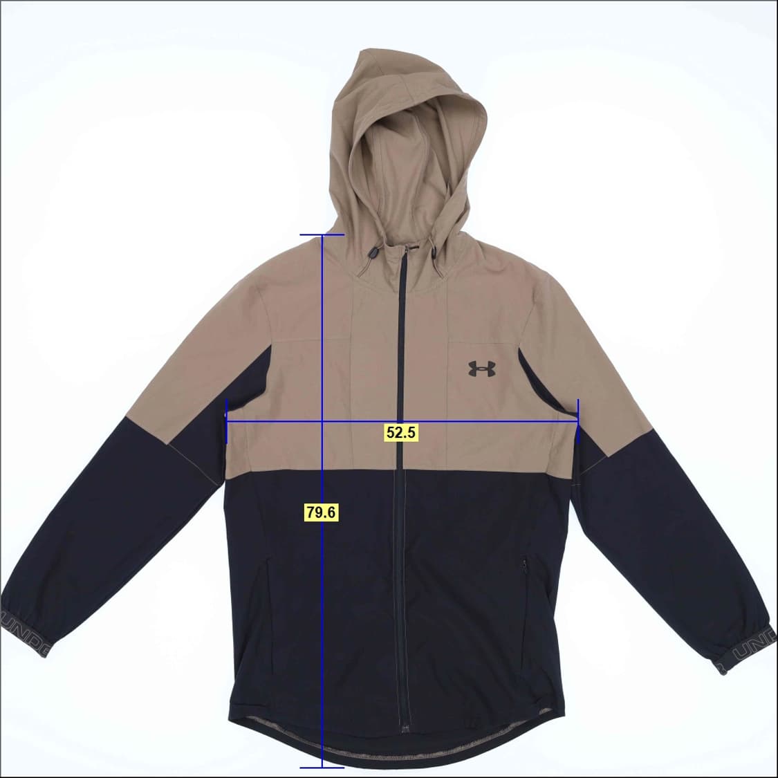 [XL] 언더아머 배색 바람막이 자켓 1212H1 상품이미지8