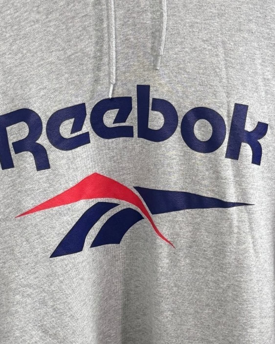 REEBOK 리복 프린팅 후드티 라이트 그레이 3XL 상품이미지4