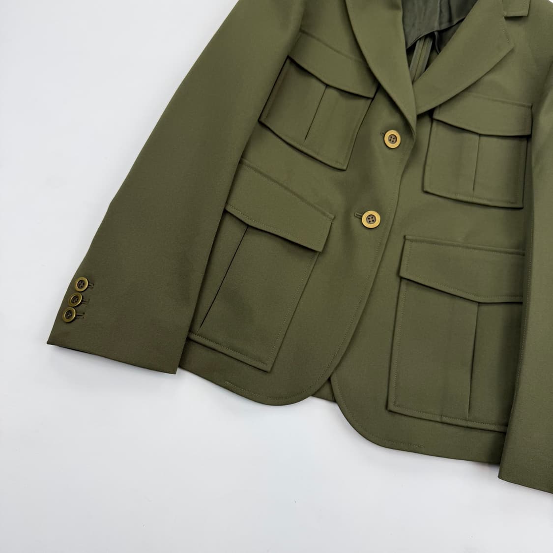 띠어리 lackman 카키 자켓 상품이미지4