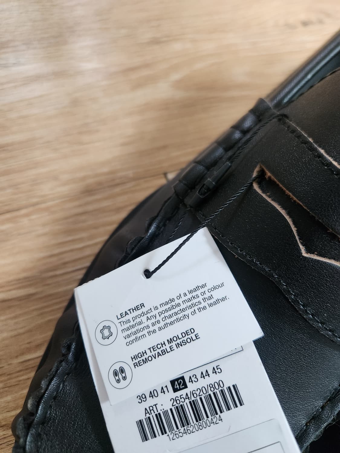 자라 소가죽 빈티지 로퍼 (42) 상품이미지2