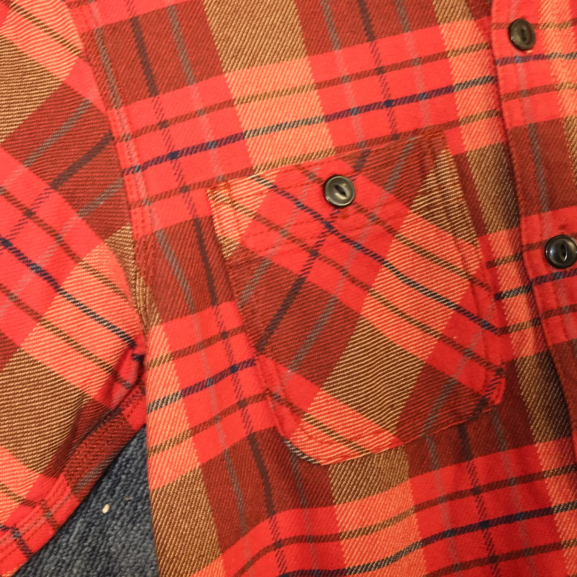 휴스턴 체크 워크셔츠 상품이미지3