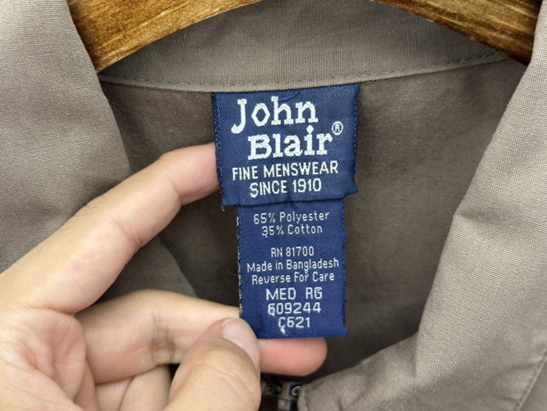 80-90’s John blair 1/2 shirts 상품이미지8