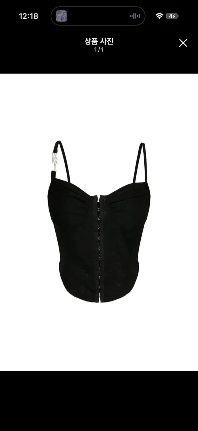 카시코 코르셋 레이스 탑 상품이미지1