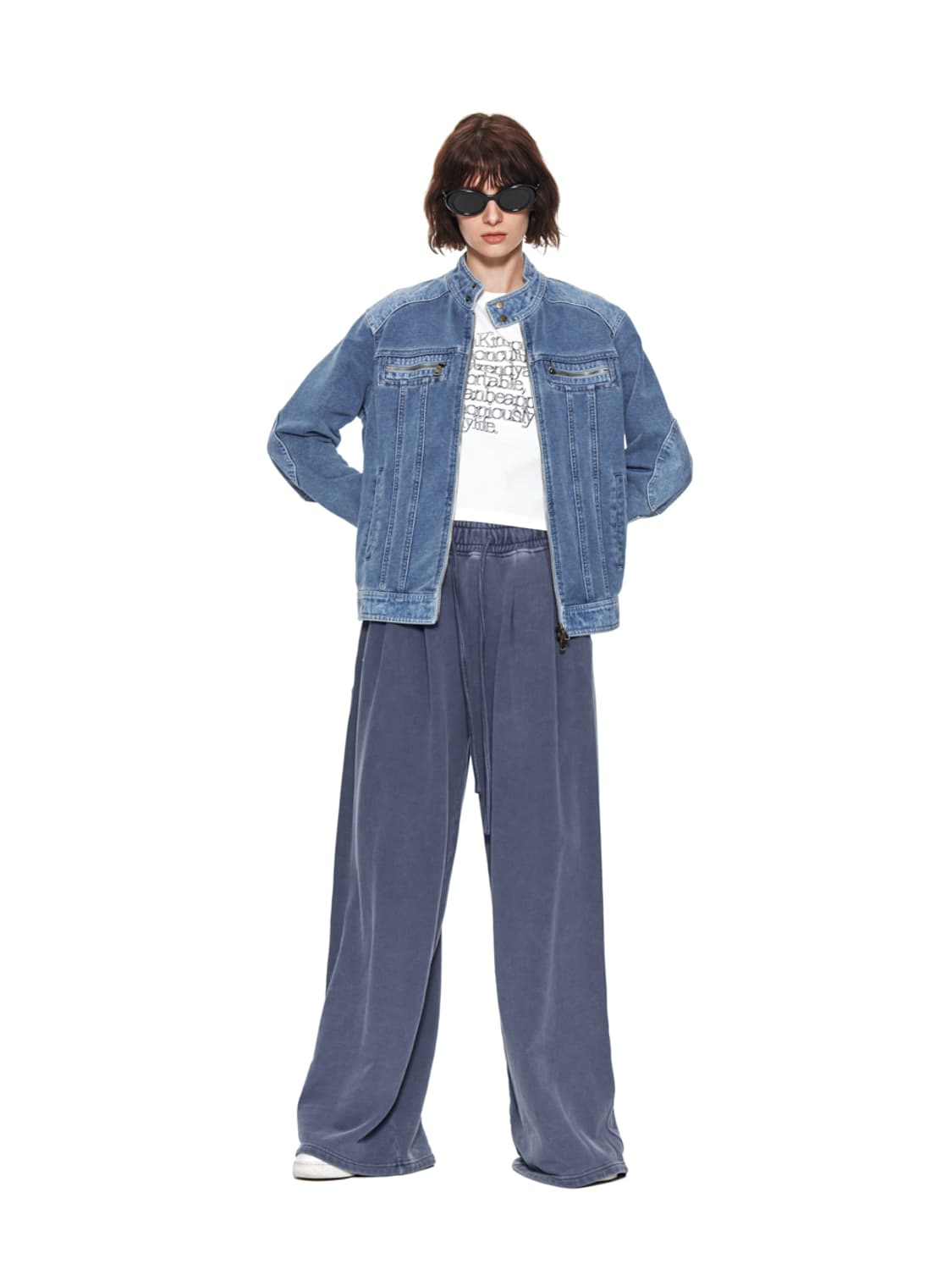 정품 마뗑킴 데님 자켓 상품이미지1