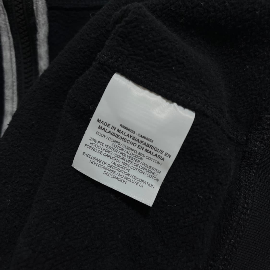 [정품] 나이키 블랙 스우시 기모 후집 [ XL ] 상품이미지5