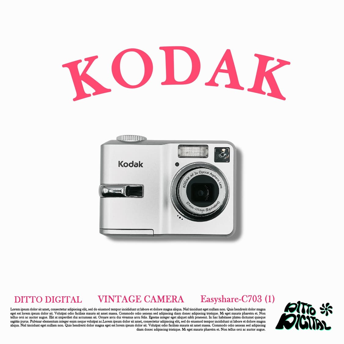 Kodak easyshare C703 디카 상품이미지1