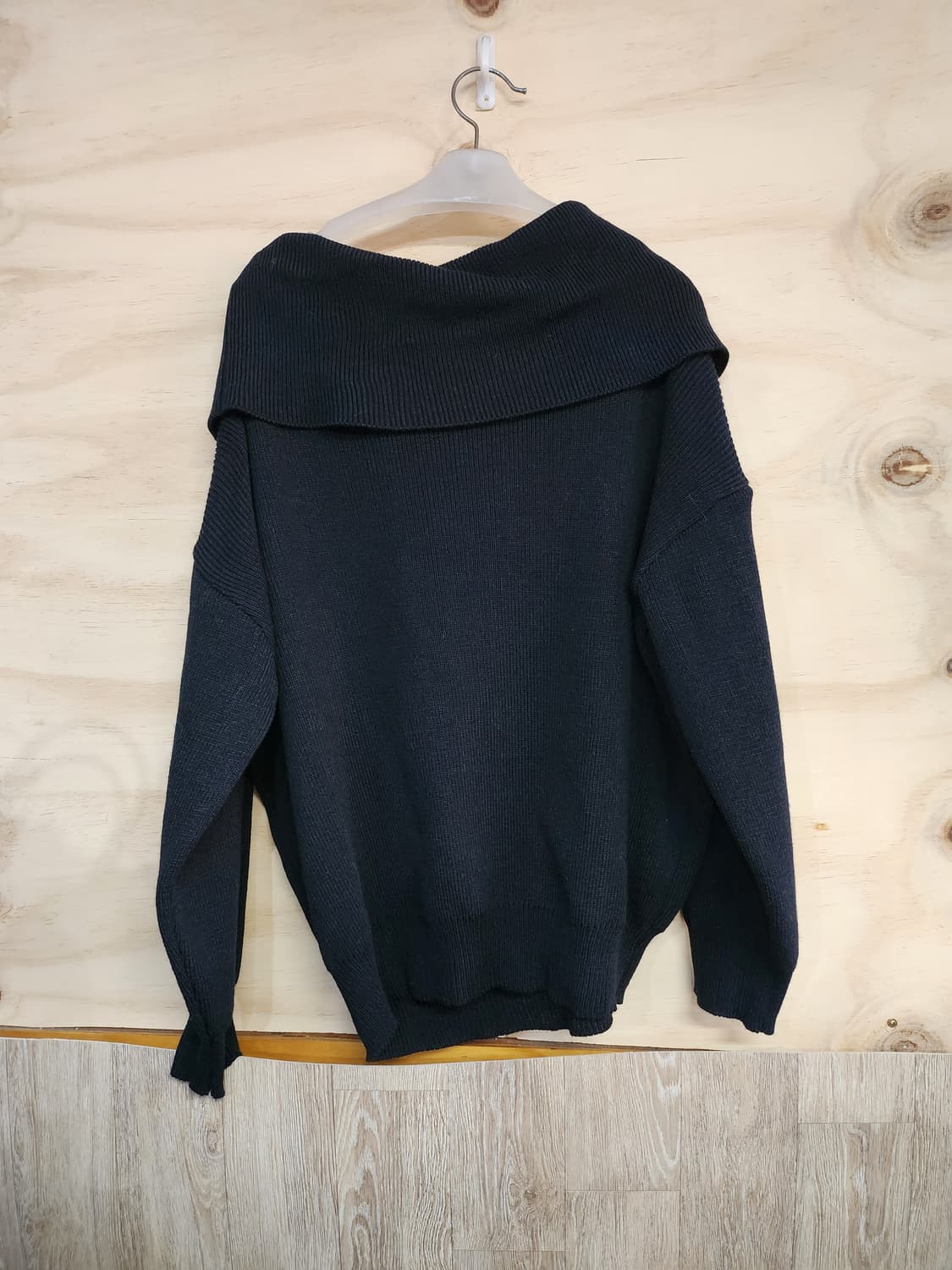 181) 오프숄더 니트 스웨터 상품이미지2