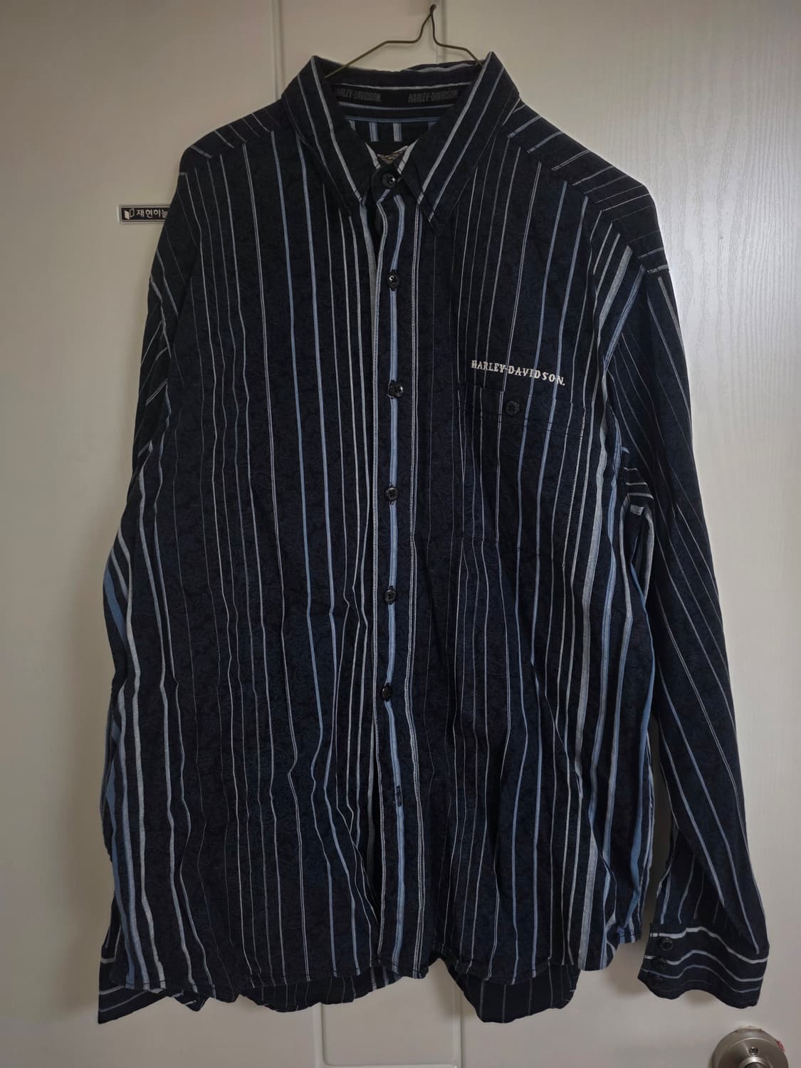 (L) 할리데이비슨 페이즐리 셔츠 상품이미지1