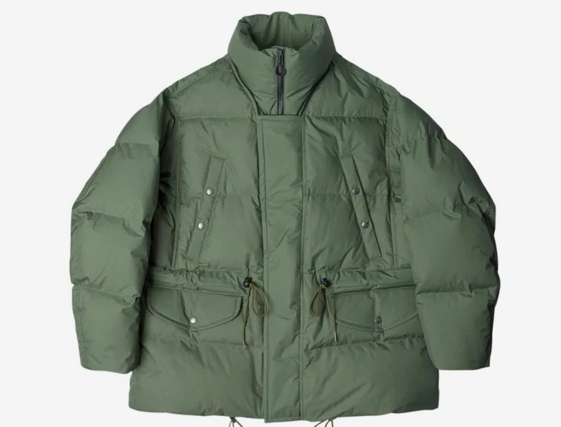 루트파인더 한라산 파카 카키색 후드 패딩 점퍼 상품이미지3