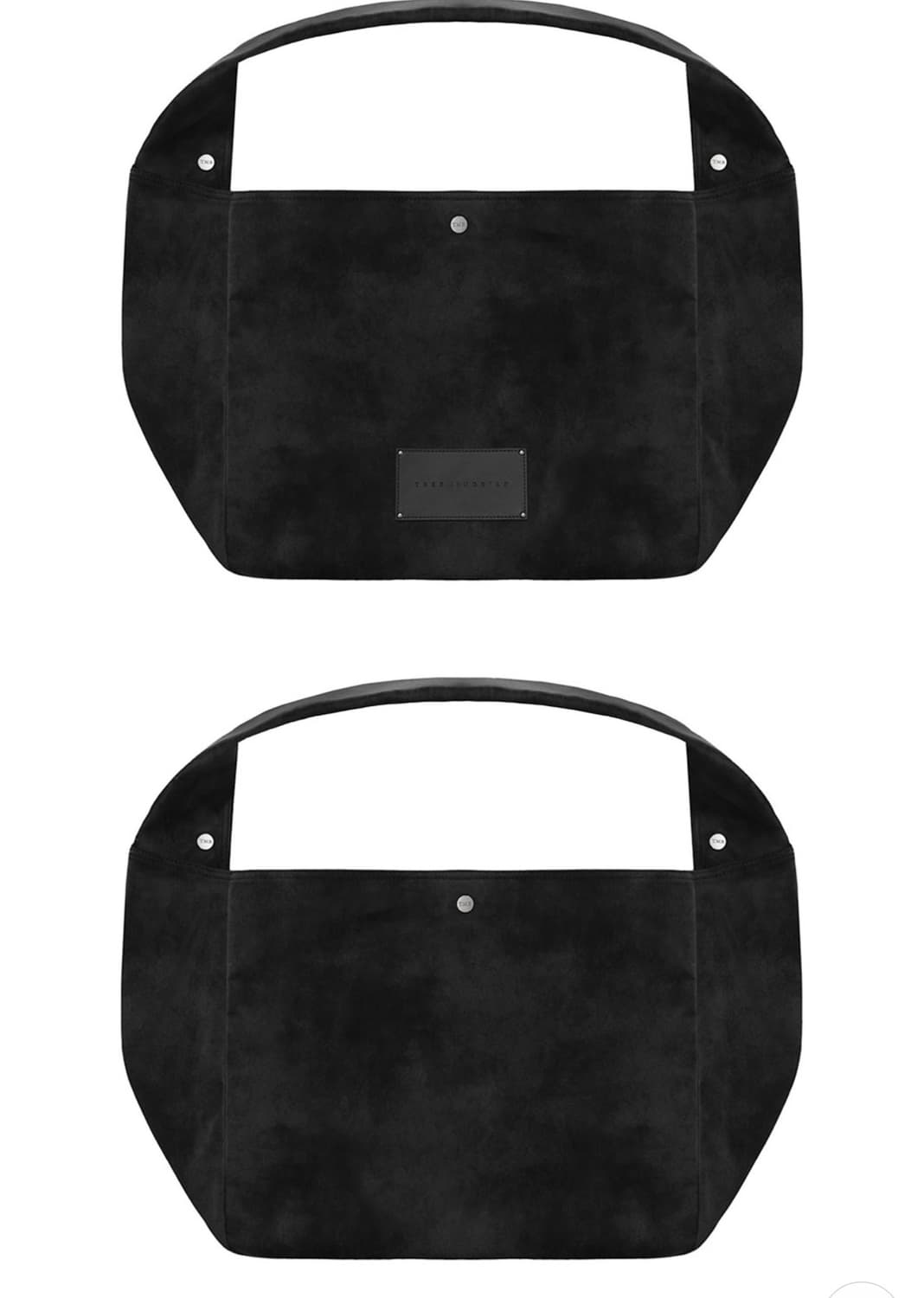 트리밍버드 스웨이드 매트 레더 와이드 빅백 팔아요 상품이미지2