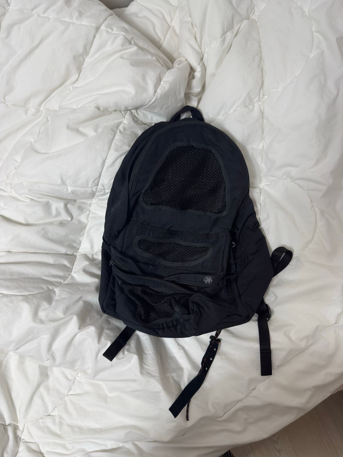 MPQ 블랙 백팩 가방 상품이미지1