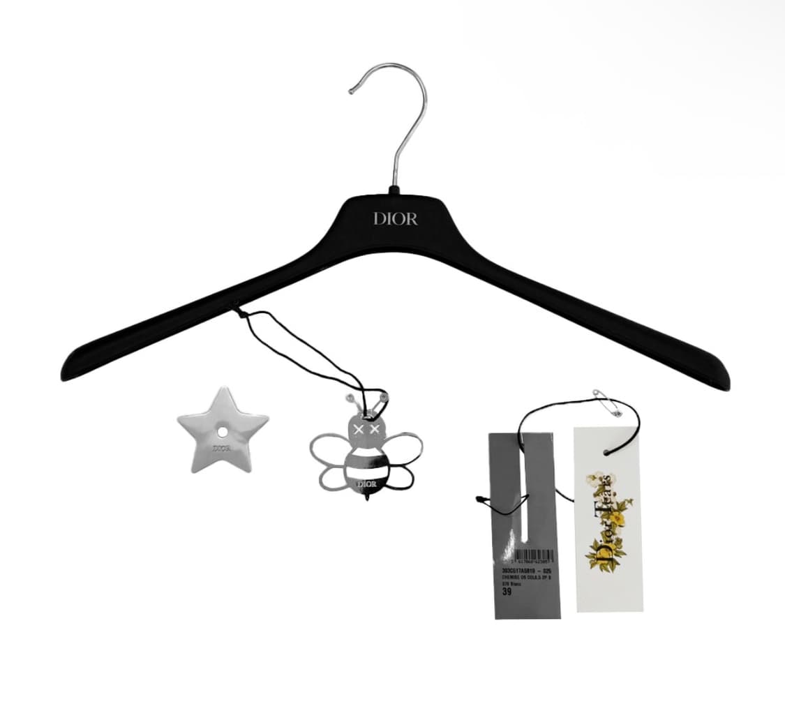 [39] 디올 x 데님 티어스 남성 코튼 스트라이프 옥스포드 셔츠 그레이 상품이미지10