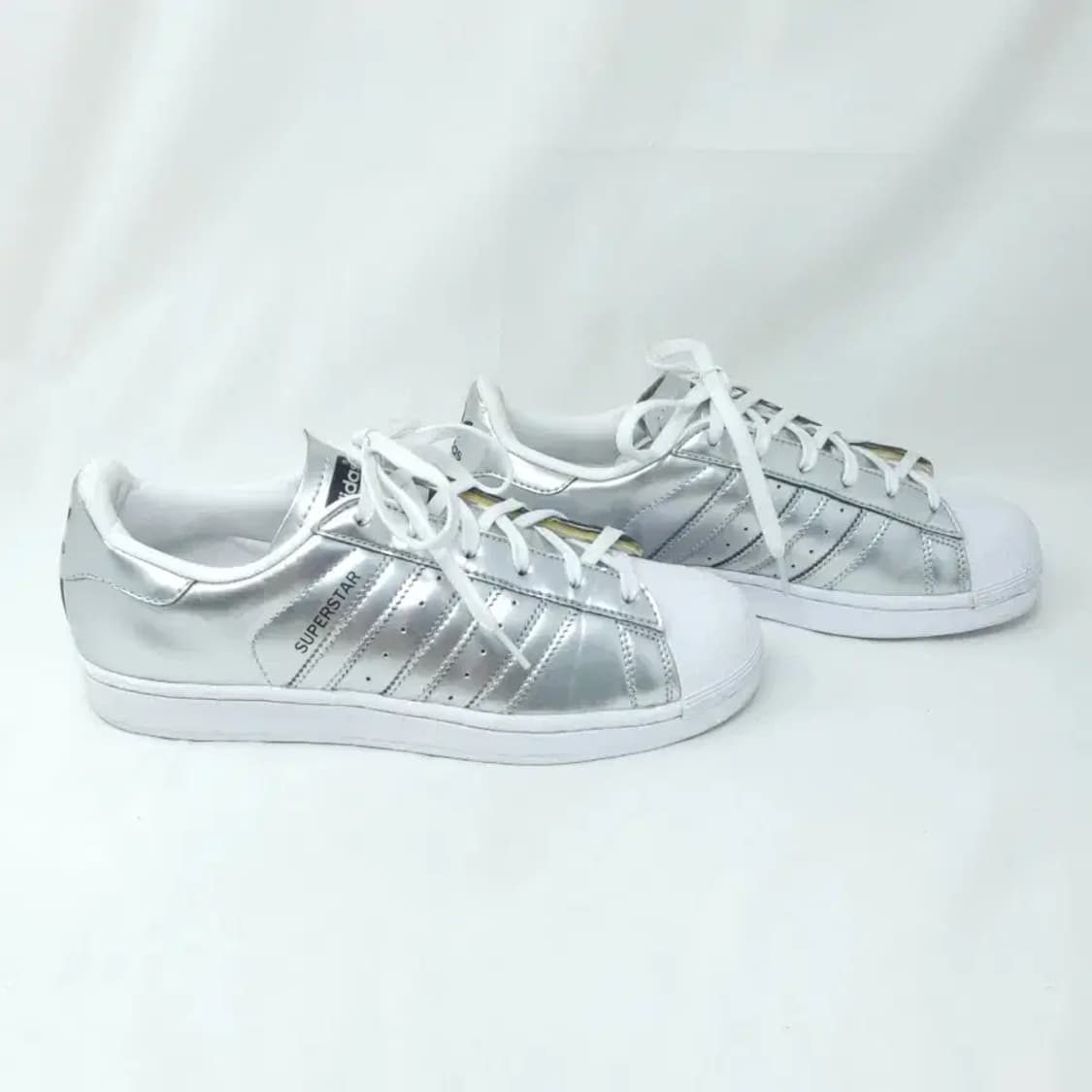 아디다스 슈퍼스타 은색 운동화 240mm 상품이미지3