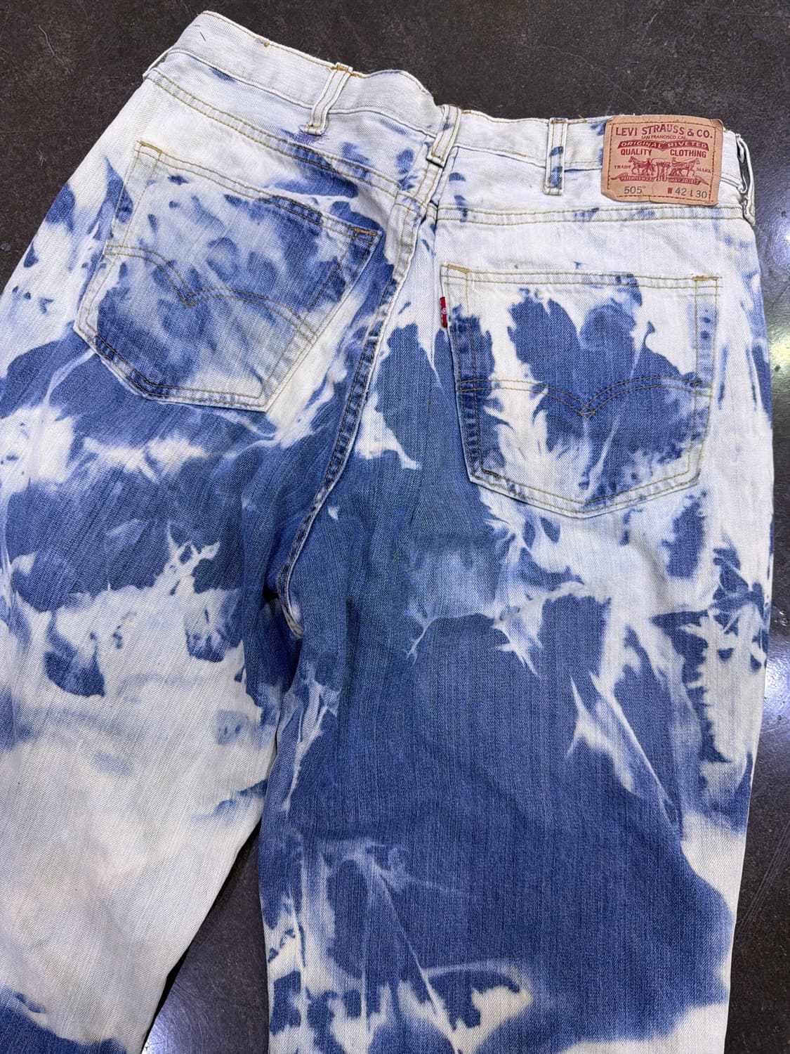 리바이스 505 빈티지 타이다이 멕시코 메이드 데님팬츠 42(34) 상품이미지8