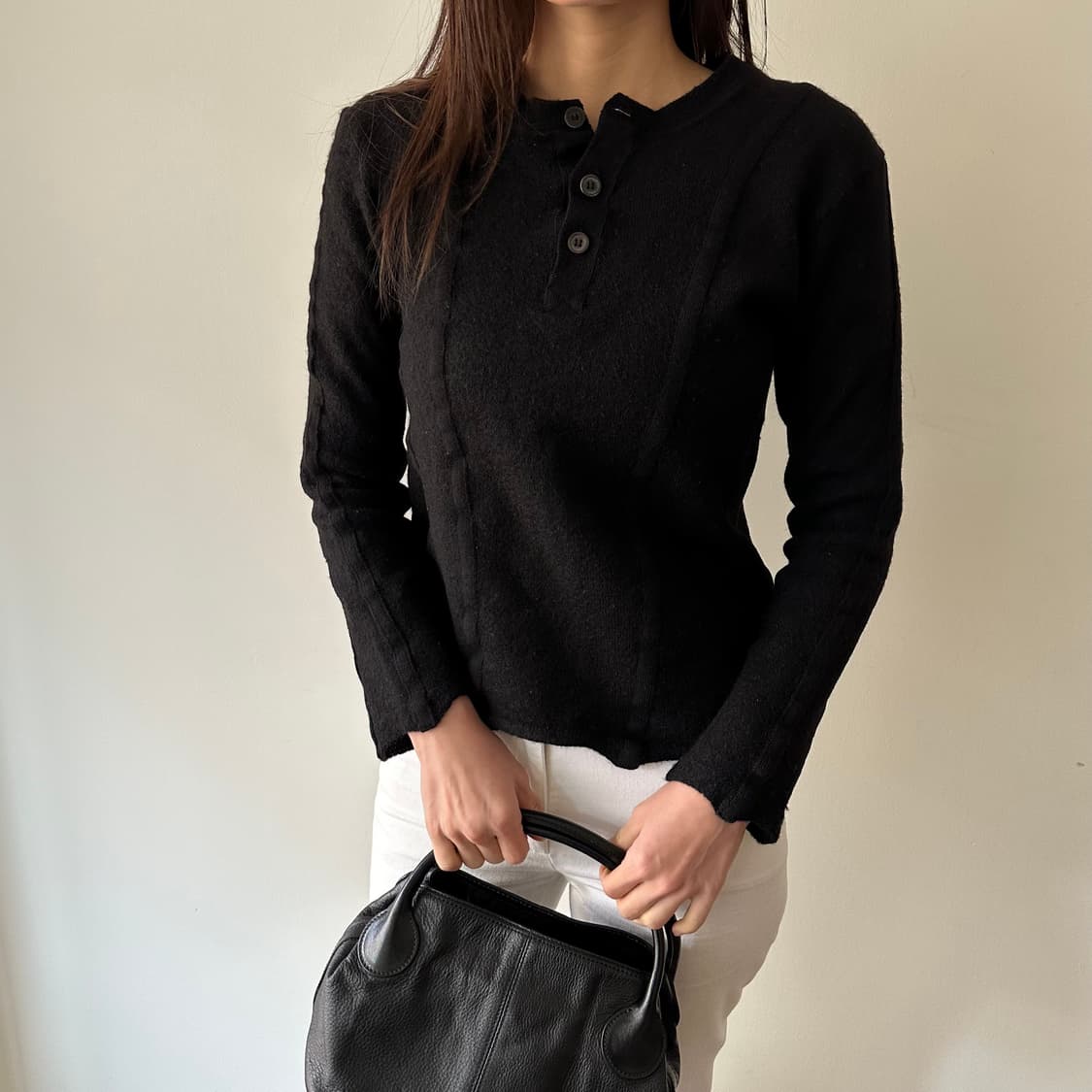 이세이미야케 issey miyake 디테일 니트 상품이미지1