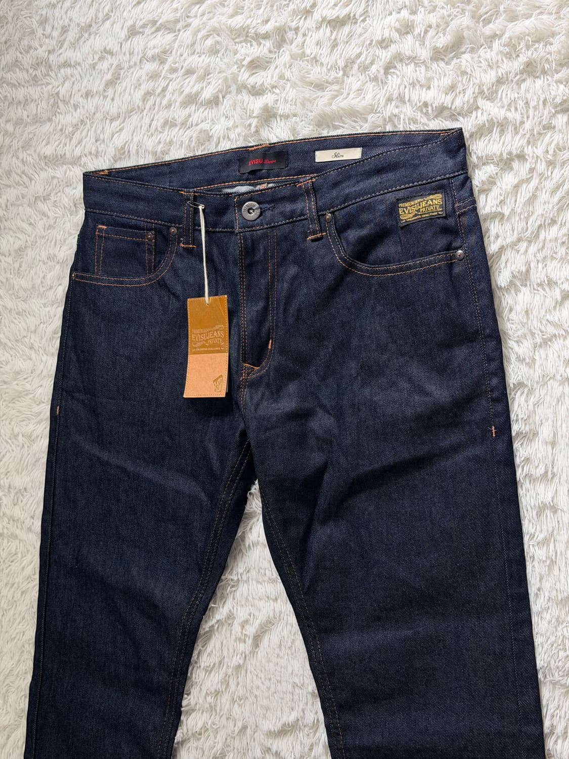 에비수(EVISU) NO.5 프라이빗 스탁 럭셔리 그래픽 데님 팬츠 상품이미지5