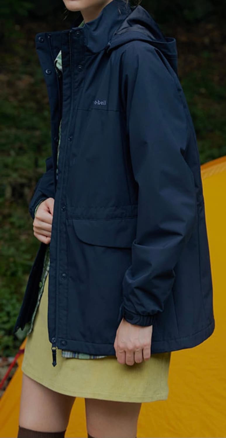 몽벨 여성 바람막이 점퍼 90/고프코어/윈드브레이커 상품이미지2