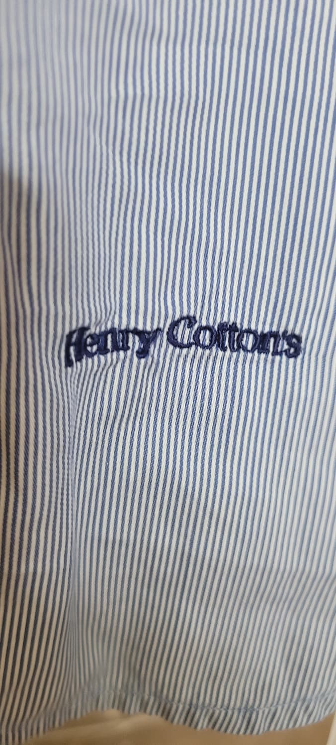 (남성105사이즈)헨리코튼 스트라이프 셔츠 상품이미지5