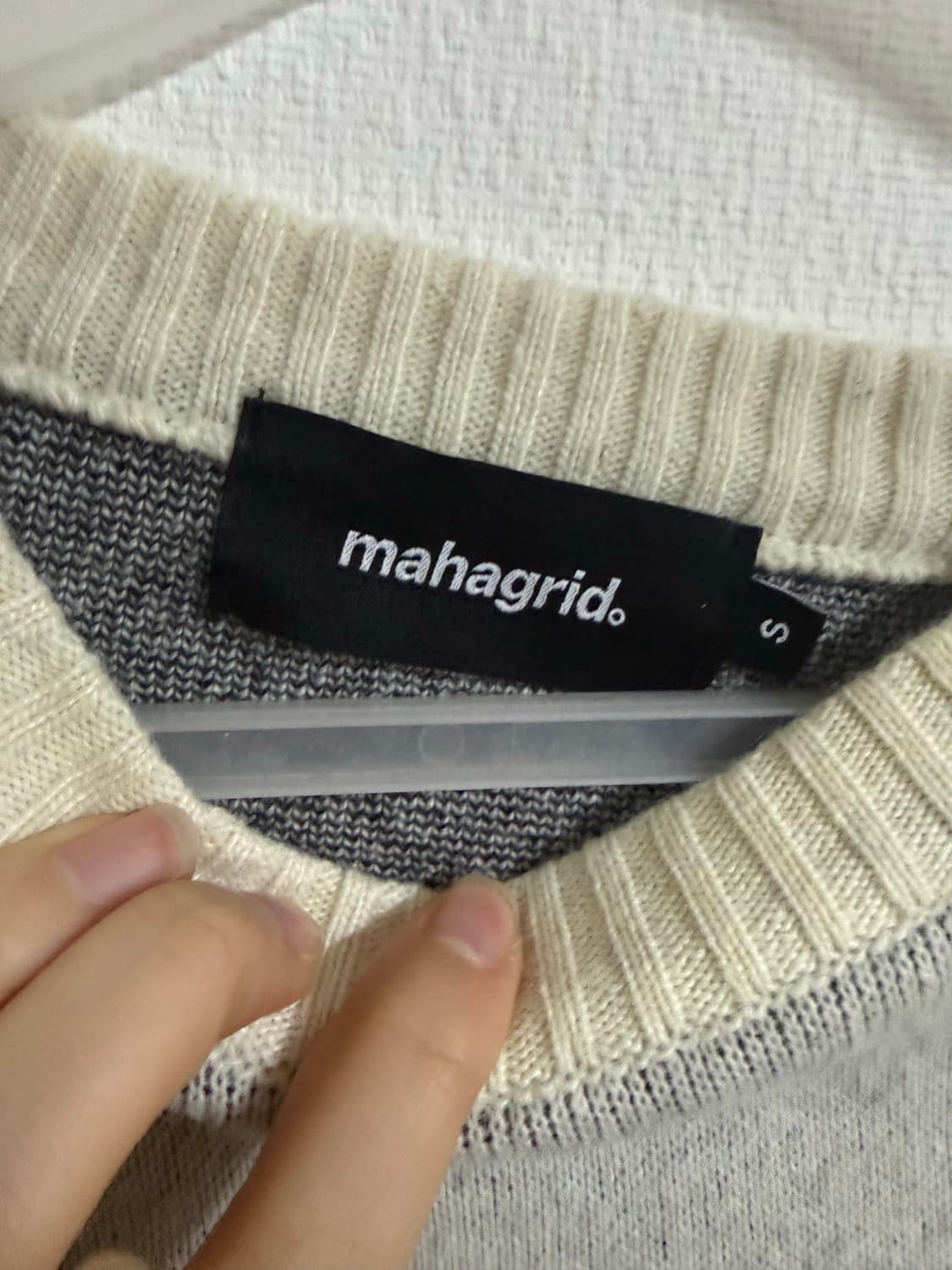 마하그리드 니트 상품이미지2