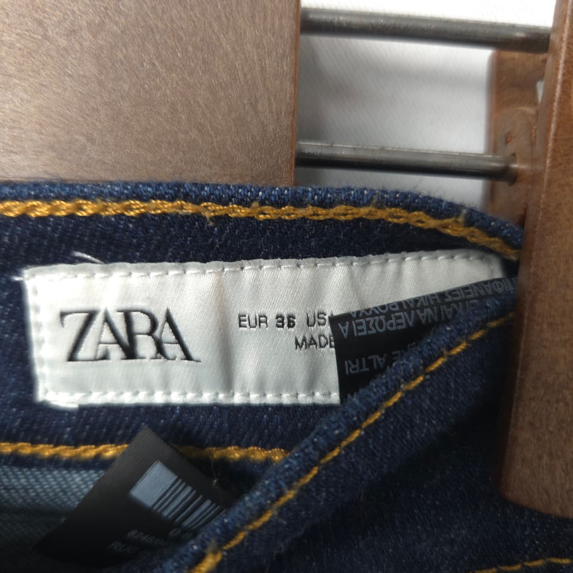 여26(기장 115) 자라 데님 청바지 상품이미지3