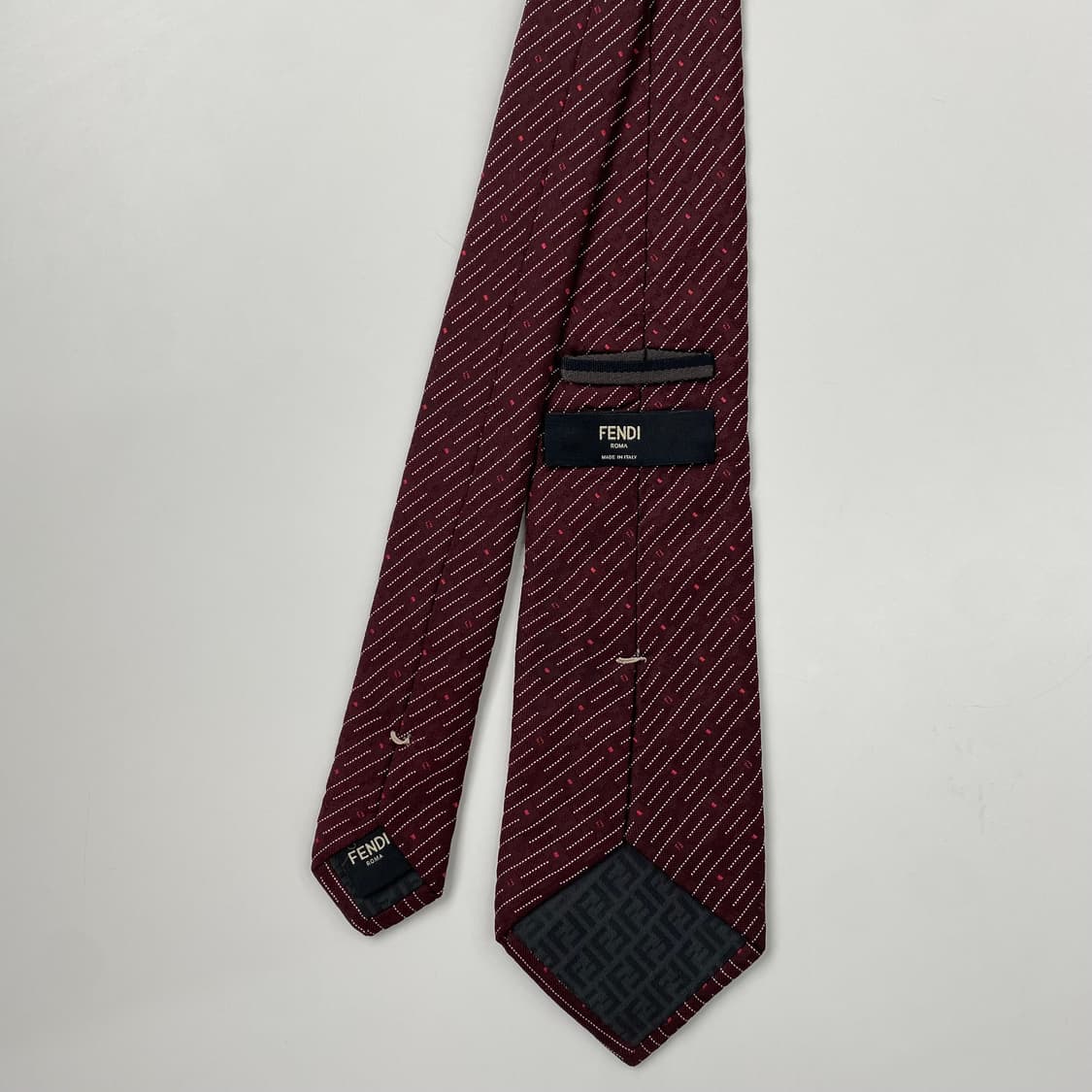 신형 FENDI 펜디 FF모노그램 정품 명품넥타이 상품이미지3