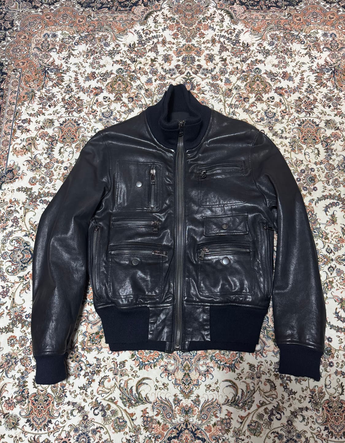 Dolce & Gabbana 00's leather bomber 상품이미지1