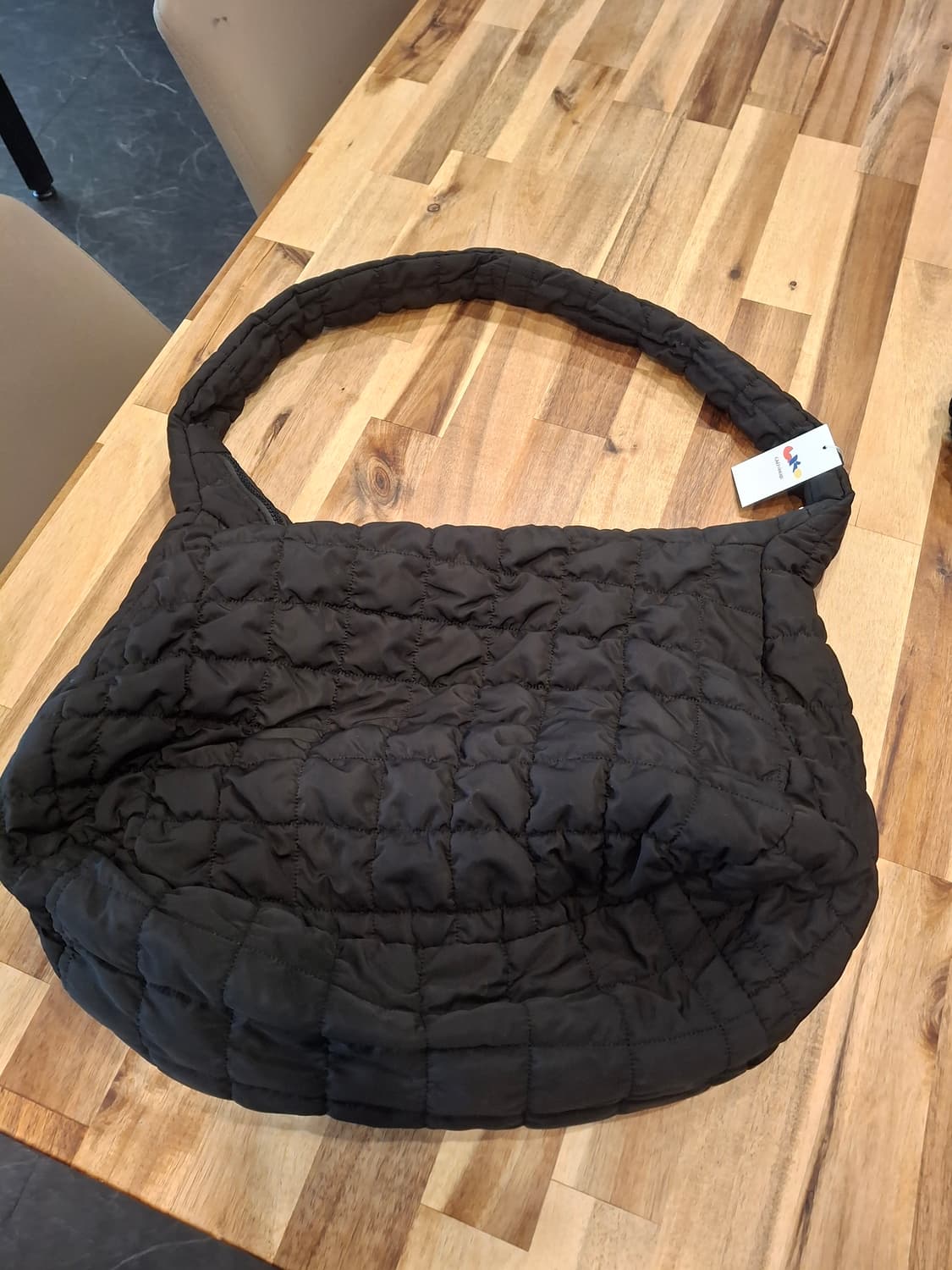 (마지막특가) 누빔 퀼팅 호보백 상품이미지4