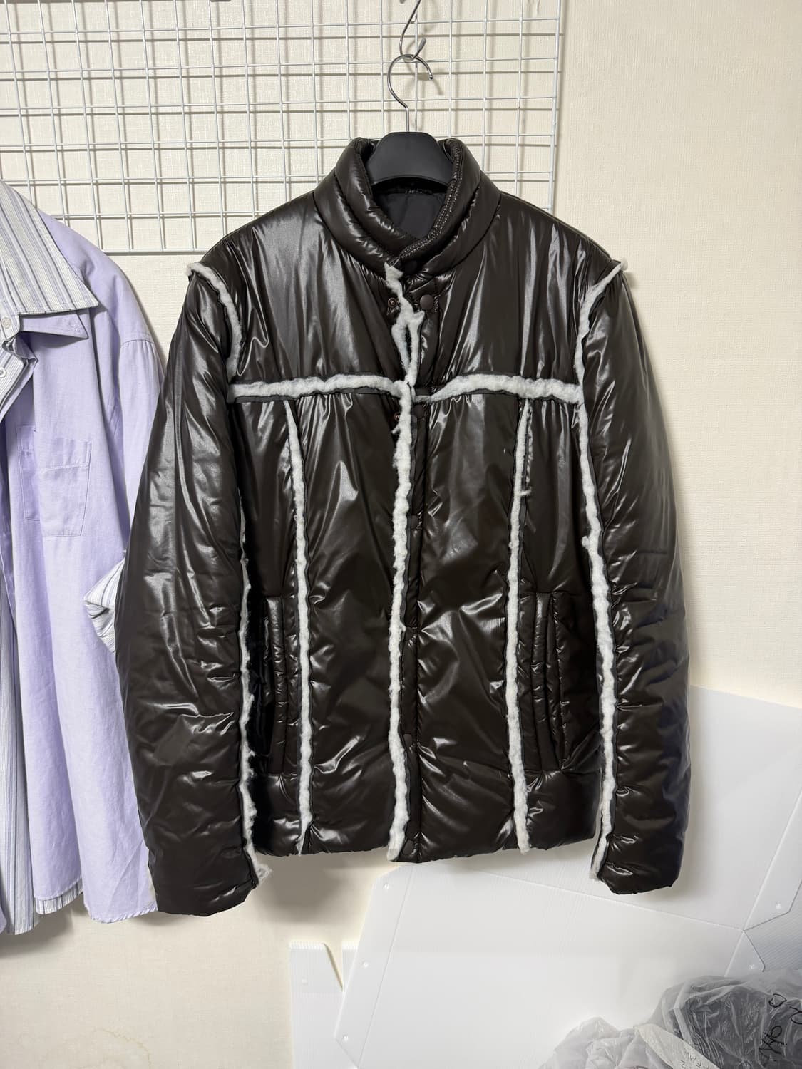 메종 마르지엘라 아카이브 시어링 패딩  상품이미지1