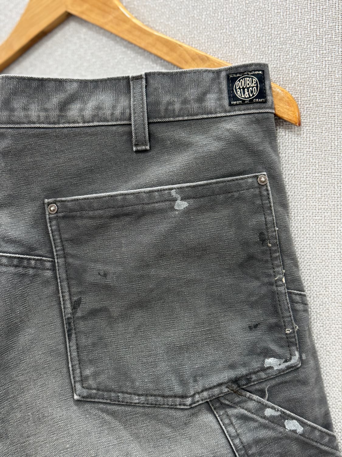 더블알엘 엔지니어핏 디스트레스트 더블니 팬츠 / 34x32 상품이미지7