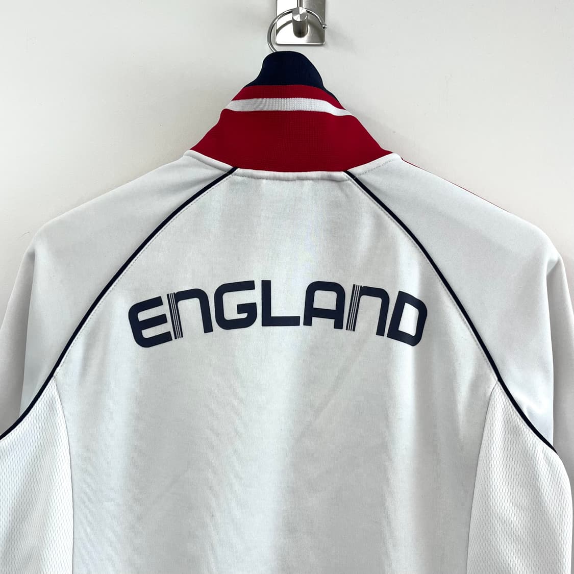 아디다스 잉글랜드 국대 화이트 레드 트랙탑 져지 상품이미지6